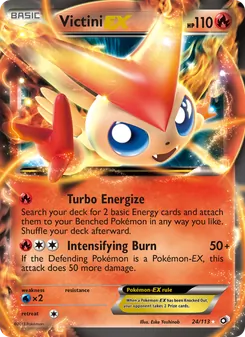 Victini-EX, Legendary Treasures, n° 24