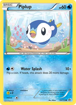Piplup, Legendary Treasures, n° 33