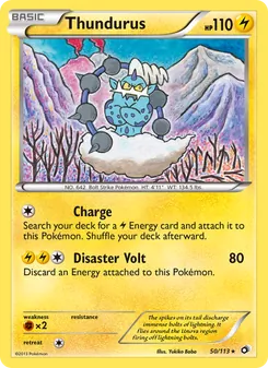 Thundurus, Legendary Treasures, n° 50