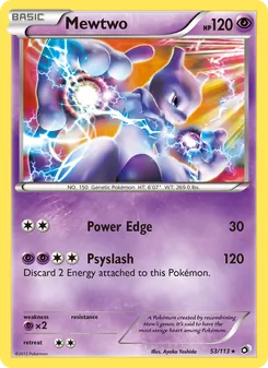 Mewtwo, Legendary Treasures, n° 53