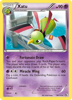 Xatu, Legendary Treasures, n° 56
