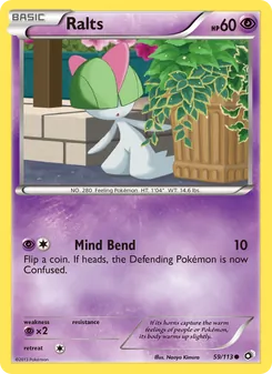 Ralts, Legendary Treasures, n° 59