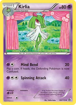 Kirlia, Legendary Treasures, n° 60