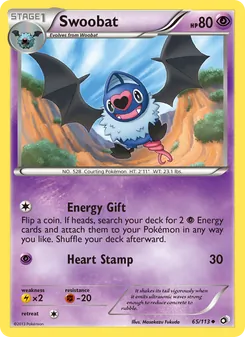 Swoobat, Legendary Treasures, n° 65