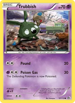 Trubbish, Legendary Treasures, n° 67