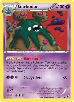 Garbodor, Legendary Treasures, n° 68