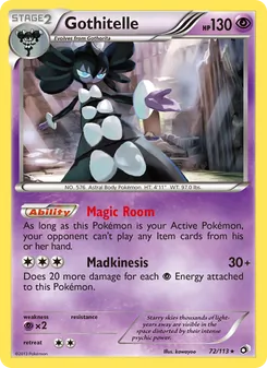 Gothitelle, Legendary Treasures, n° 72