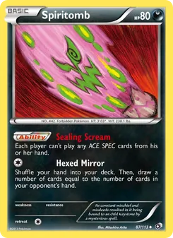 Spiritomb, Legendary Treasures, n° 87