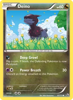 Deino, Legendary Treasures, n° 97