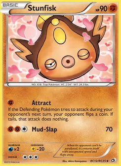 Stunfisk, Legendary Treasures, n° RC12