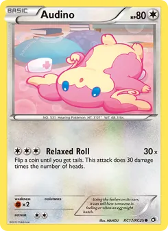 Audino, Legendary Treasures, n° RC17