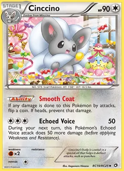 Cinccino, Legendary Treasures, n° RC19