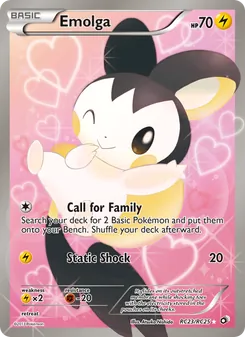 Emolga, Legendary Treasures, n° RC23