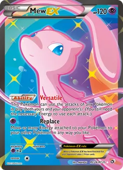 Mew-EX, Legendary Treasures, n° RC24