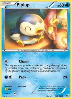 Piplup, Legendary Treasures, n° RC6