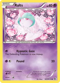 Ralts, Legendary Treasures, n° RC8