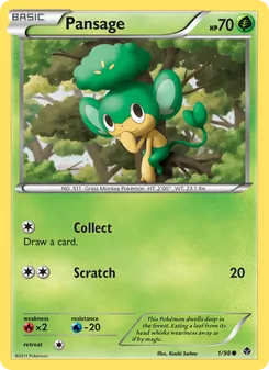 Pansage, Emerging Powers, no. 1