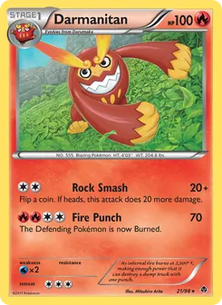 Darmanitan, Emerging Powers, no. 21