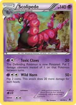 Scolipede, Emerging Powers, no. 40