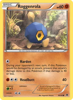 Roggenrola, Emerging Powers, no. 49