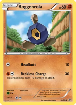 Roggenrola, Emerging Powers, no. 50