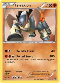 Terrakion, Emerging Powers, no. 63