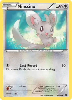 Minccino, Emerging Powers, no. 84