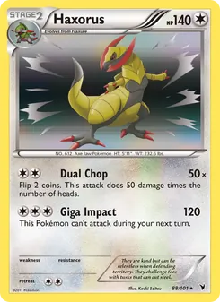 Haxorus, Noble Victories, no. 88