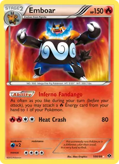Emboar, Next Destinies, no. 100