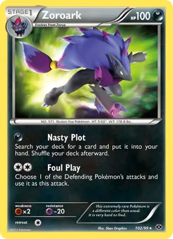 Zoroark, Next Destinies, no. 102