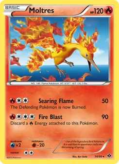 Moltres, Next Destinies, no. 14