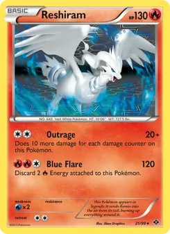 Reshiram, Next Destinies, no. 21