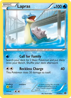 Lapras, Next Destinies, no. 25