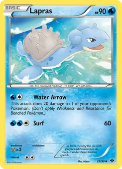 Lapras, Next Destinies, no. 26