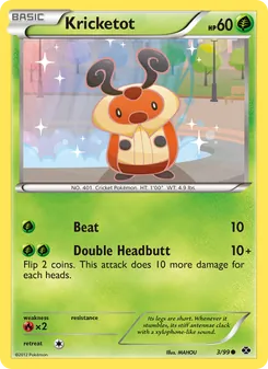 Kricketot, Next Destinies, no. 3