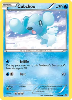 Cubchoo, Next Destinies, no. 36