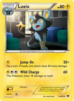Luxio, Next Destinies, no. 44