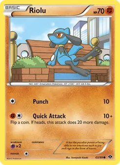 Riolu, Next Destinies, no. 63