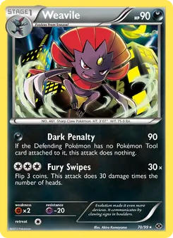 Weavile, Next Destinies, no. 70