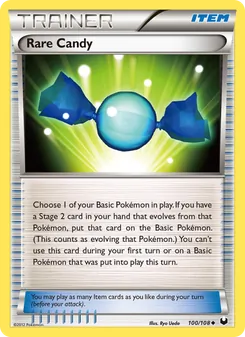 Rare Candy, Dark Explorers, no. 100