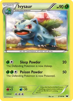Ivysaur, Dark Explorers, no. 2