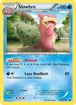 Slowbro, Dark Explorers, no. 24