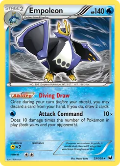 Empoleon, Dark Explorers, no. 29