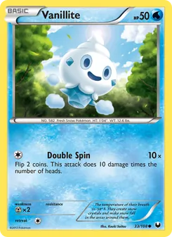 Vanillite, Dark Explorers, no. 33