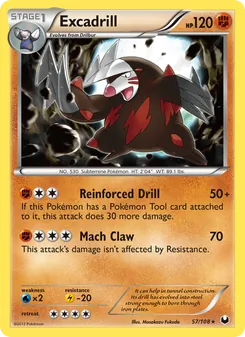 Excadrill, Dark Explorers, no. 57