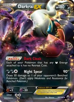 Darkrai-EX, Dark Explorers, no. 63