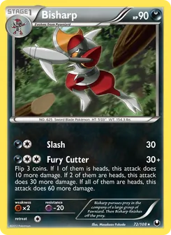 Bisharp, Dark Explorers, no. 72