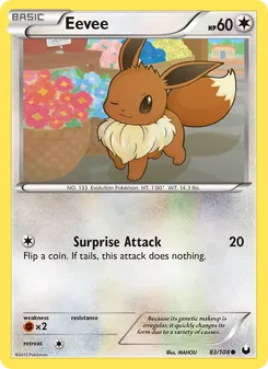 Eevee, Dark Explorers, no. 83