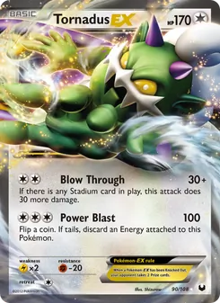 Tornadus-EX, Dark Explorers, no. 90