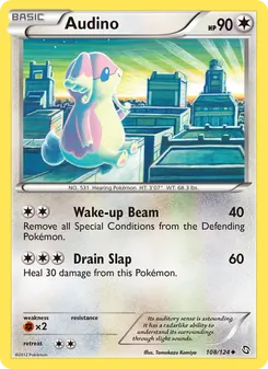 Audino, Dragons Exalted, no. 108